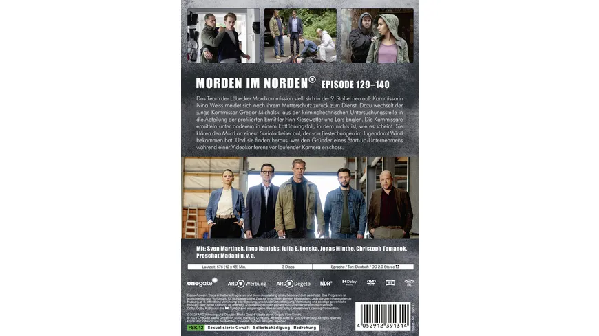 Morden im Norden - Staffel 9  [3 DVDs]