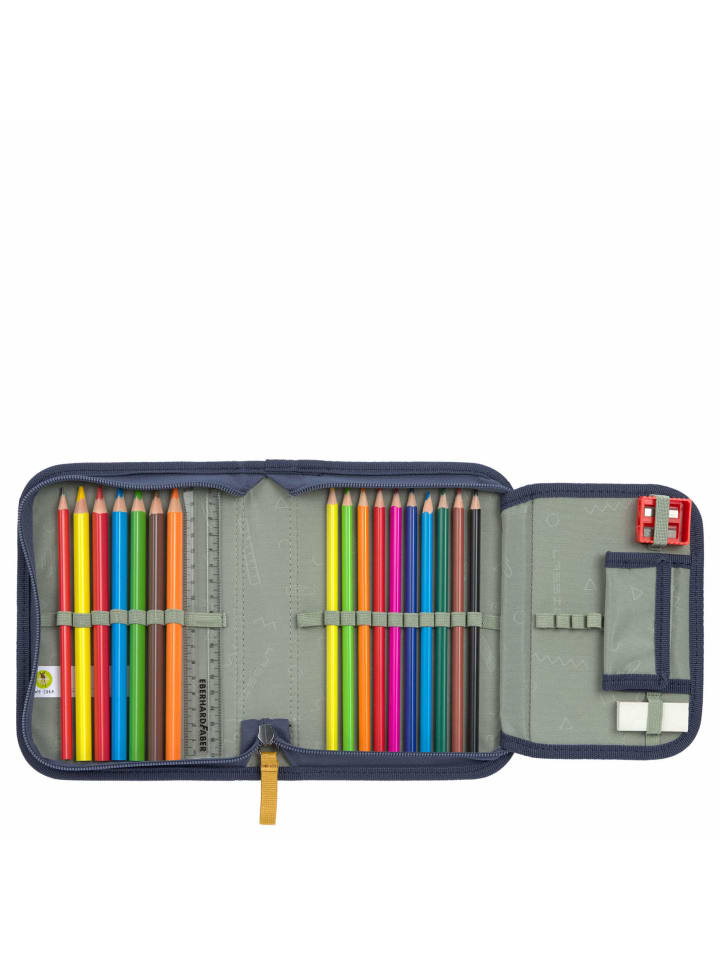 Lässig School Set Slim Unique - Schulranzen Set 7tlg. (Black) in Navy günstig kaufen onesize