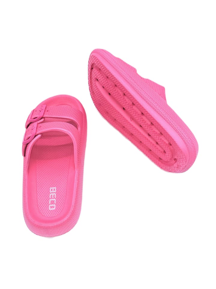 BECO the world of aquasports Dusch- & Badeschuhe Airkiss-Leisure in pink günstig kaufen