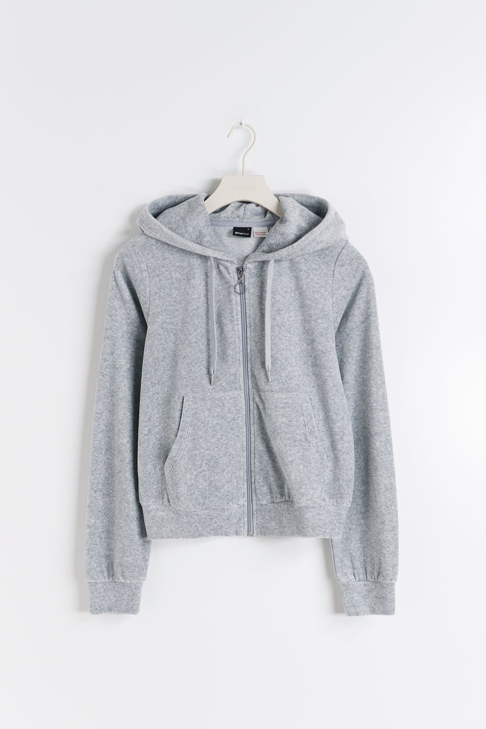 Velour hoodie