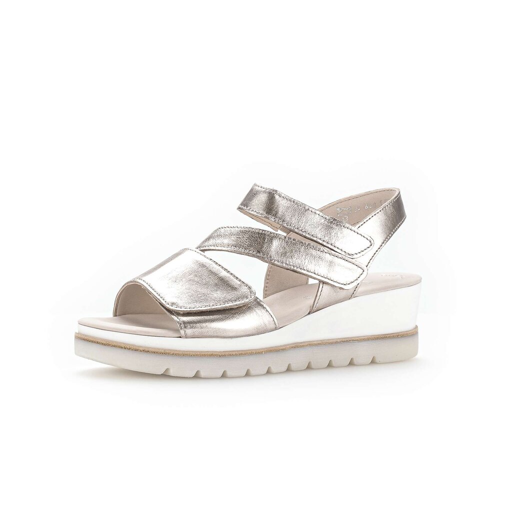 Gabor fashion Keilsandalette beige