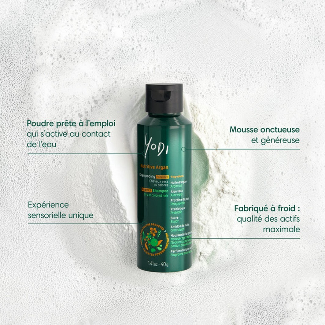 Yodi Nutritive Argan Prebiotic Powder Shampoo