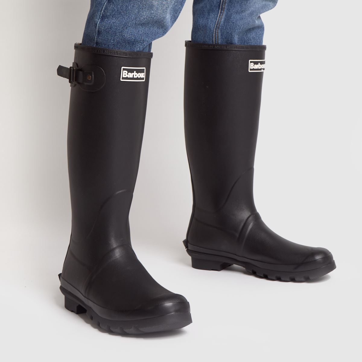 Barbour – Bede – Svarta wellingtonstövlar