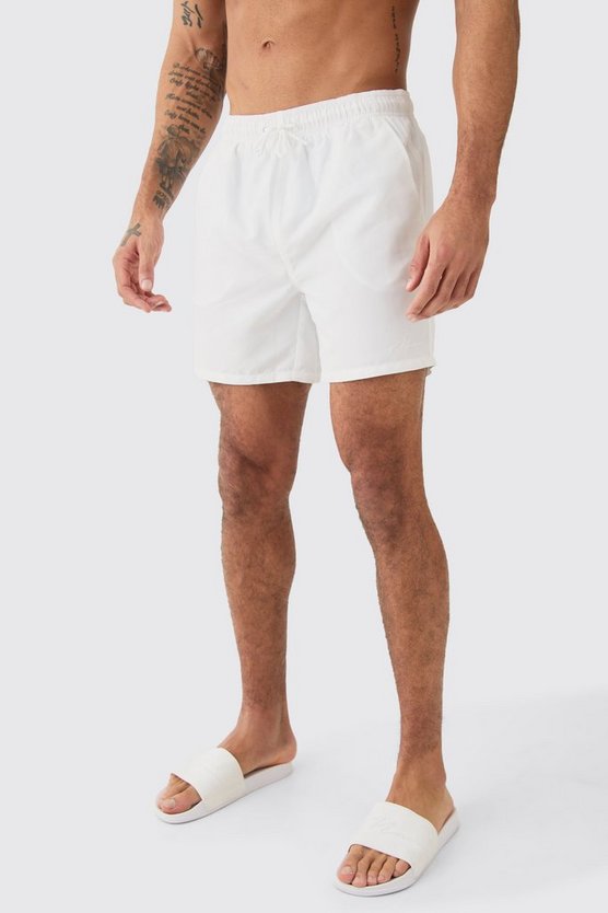 2er-Pack mittellange Man Signature Badehose