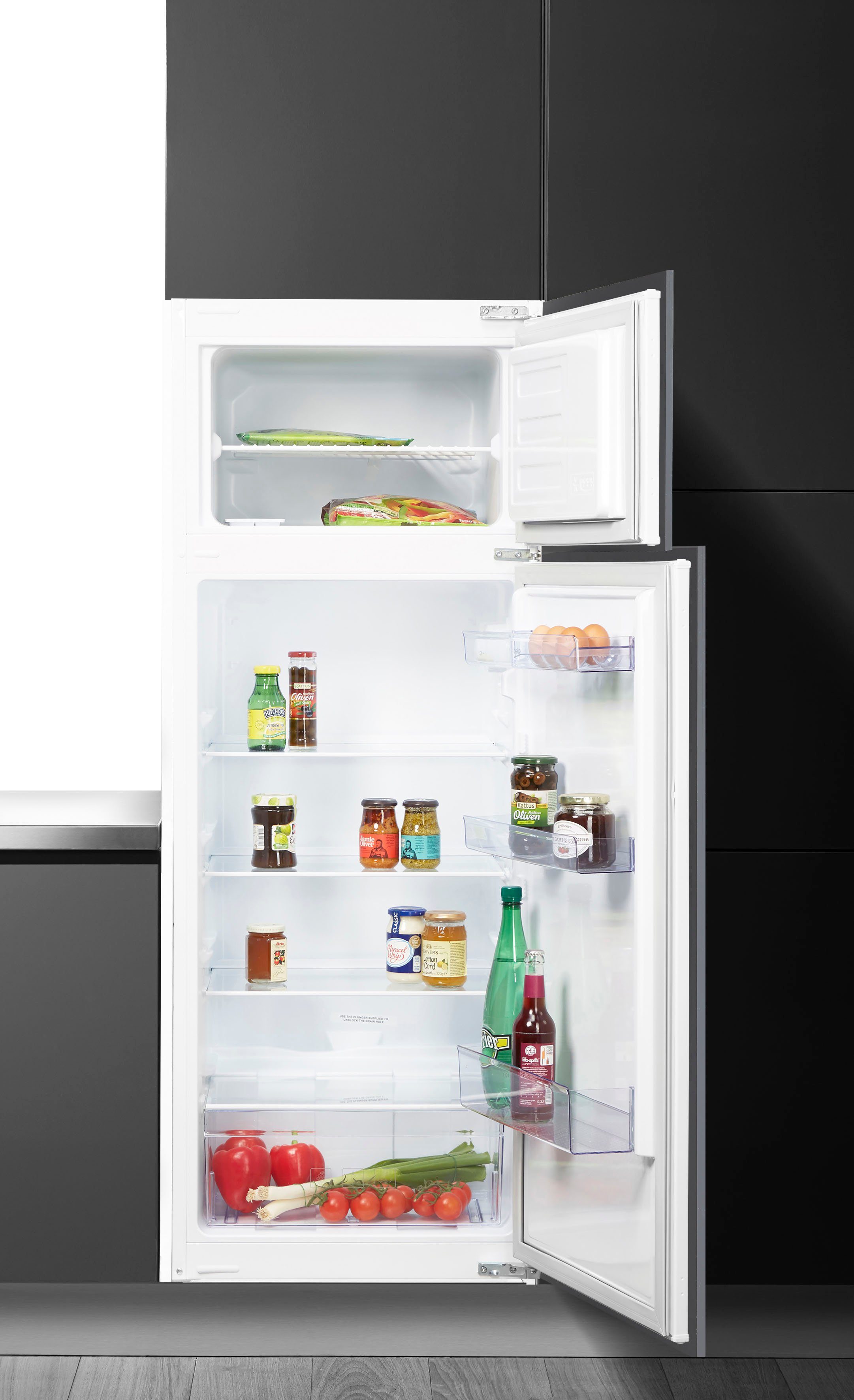 BEKO Einbaukühlgefrierkombination BDSA250K3SN, 144,8 cm hoch, 54 cm breit