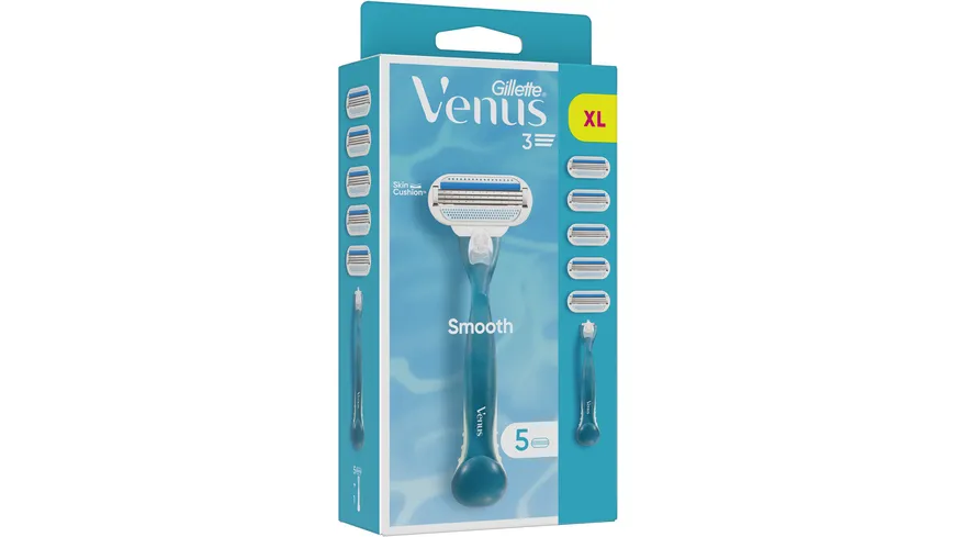 Gillette Venus Klingen + Rasierer Smooth