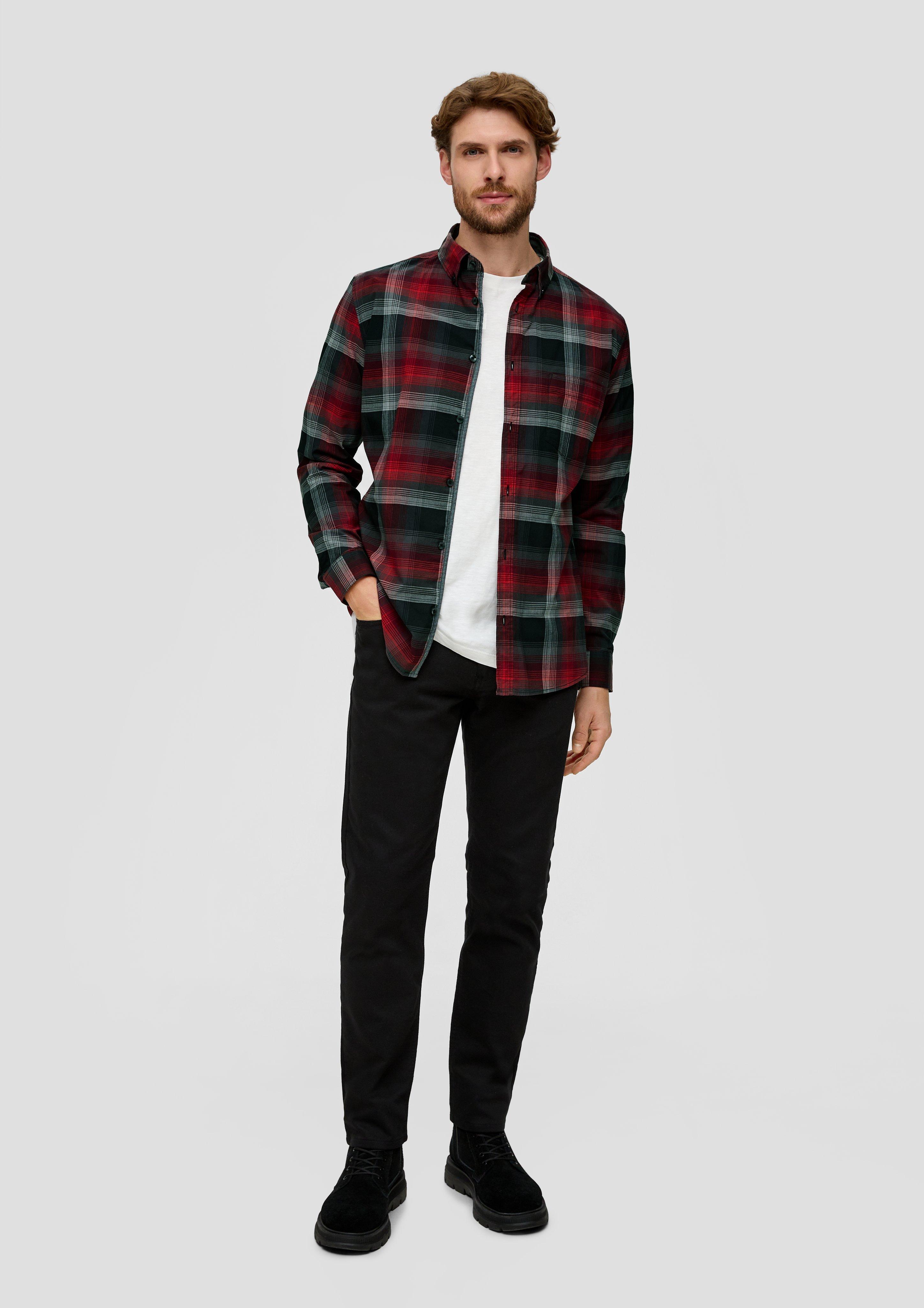 Slim: Hemd aus Baumwollstretch  2137932-31N1