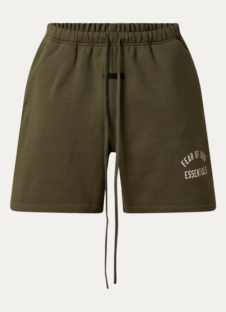 Široke trenirke Fear of God Essentials s logotipom i bočnim džepovima