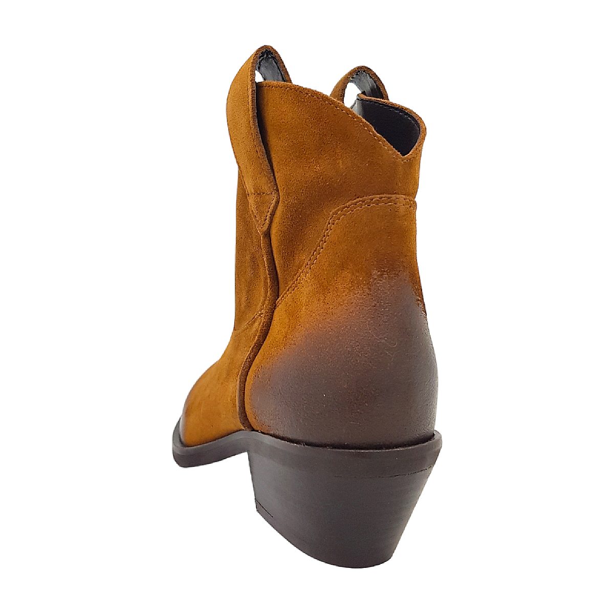 Lazamani Booties Western Low 55.103 - Ladies Braun Cognac