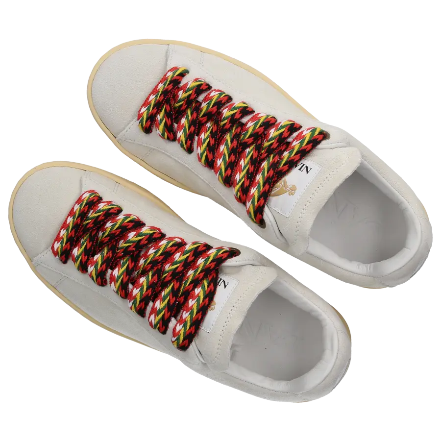 Lanvin - Sneaker low CURB LITE Veloursleder - beige