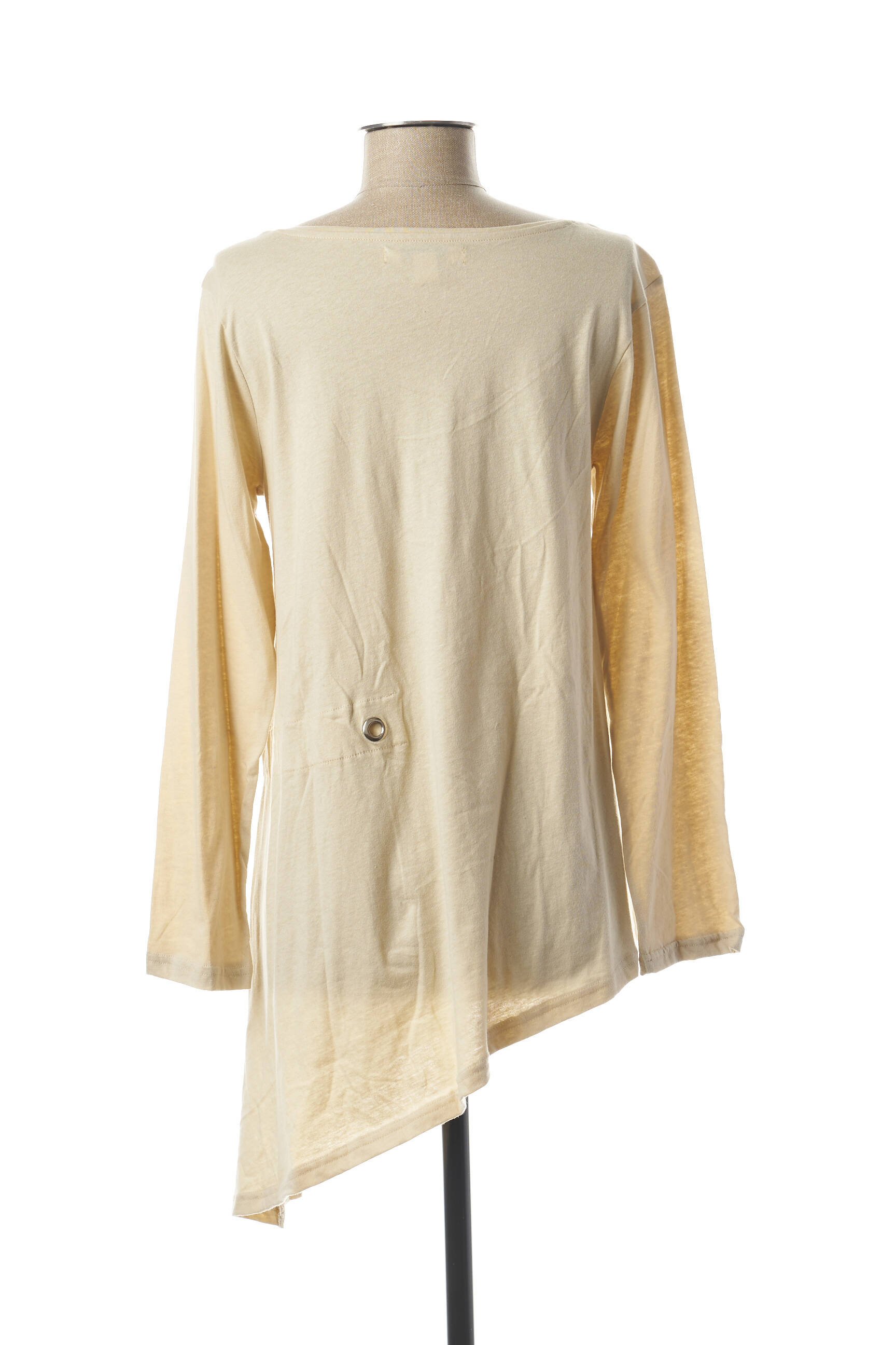 Venca Tuniquemanchelongue Femme couleur beige