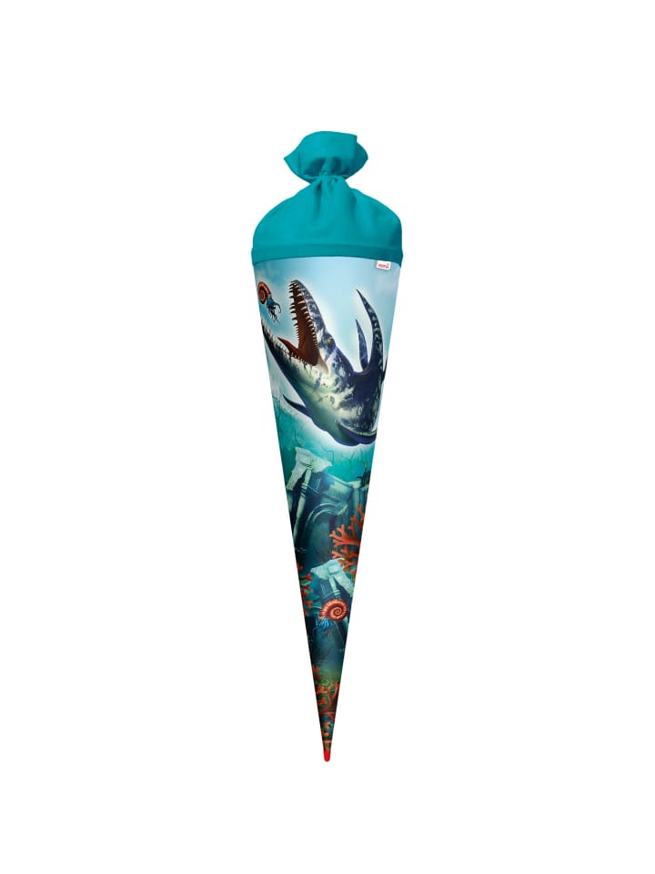 ROTH Schultüte groß Dino Mosasaurus 70 cm in Grün günstig kaufen onesize