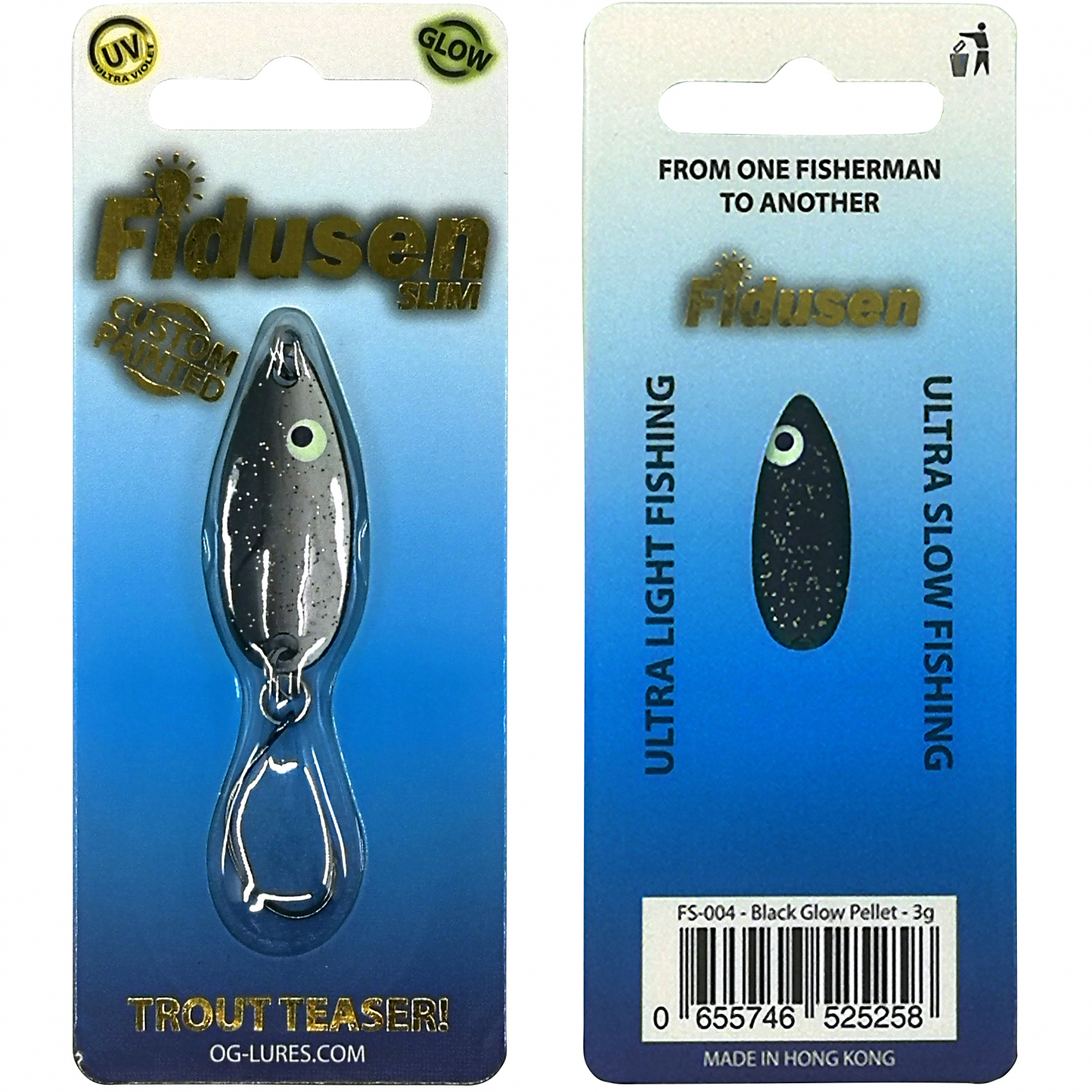 OGP Mikroköder Fidusen Slim (Black Glow Pellet)