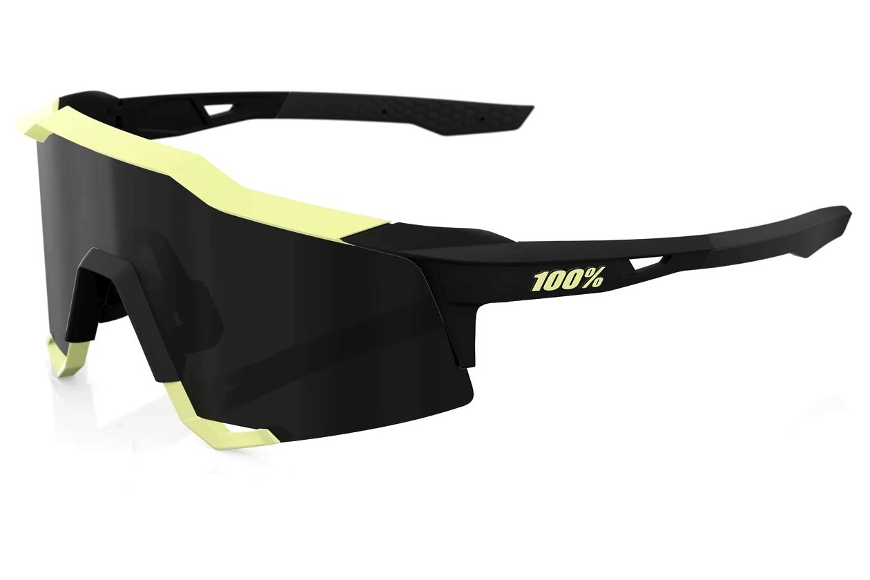 100 Percent Speedcraft Soft Tact Glow / Black Mirror Lens