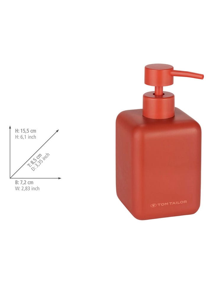 Tom Tailor Seifenspender in Rot - 380 ml günstig kaufen onesize