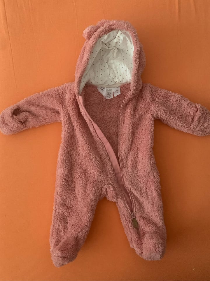 carter's Plüschoverall in Rosa günstig kaufen 62
