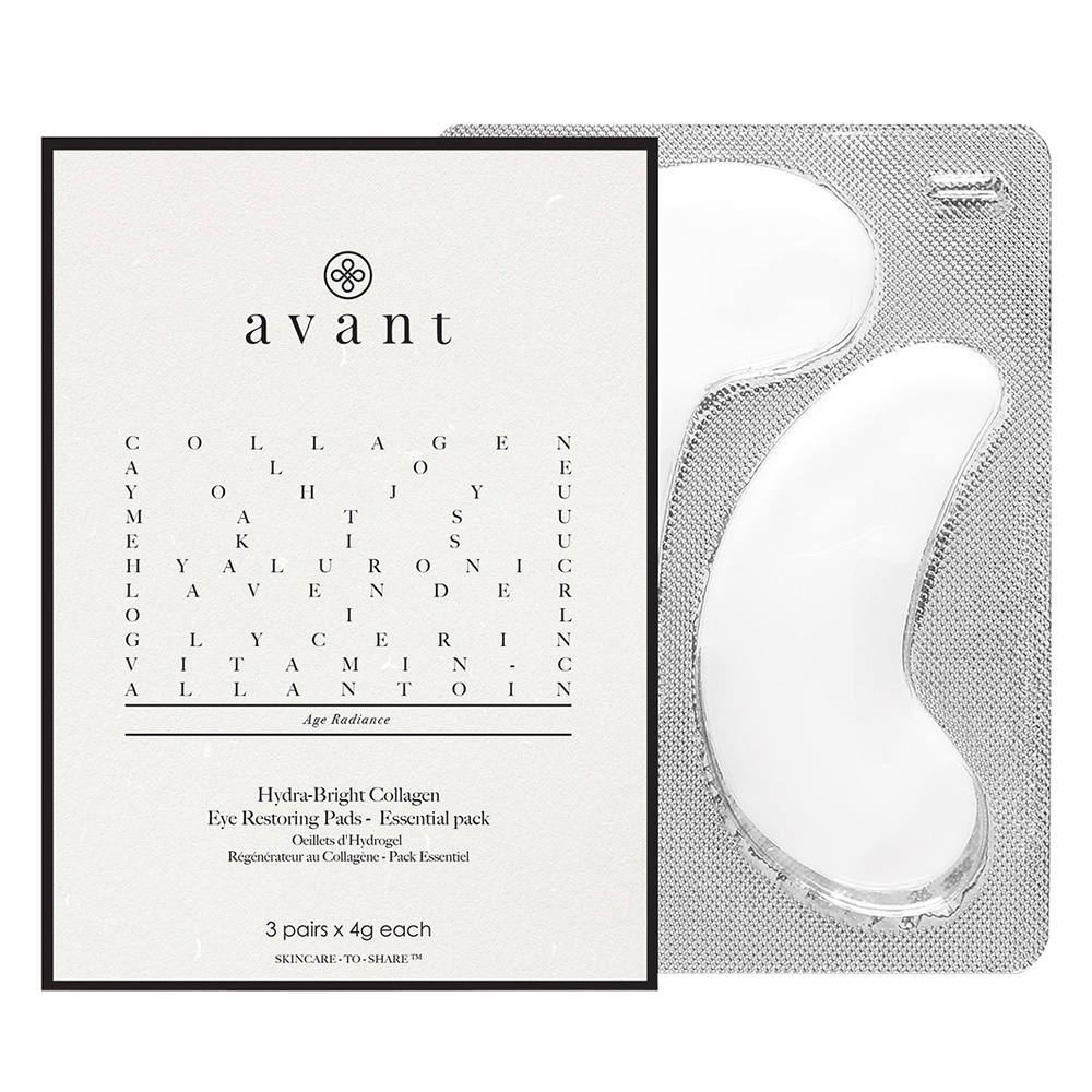 Avant Skincare Pack Expert - Oeillets d'Hydrogel Régénérateur au Collagène Contour du regard et des lèvres