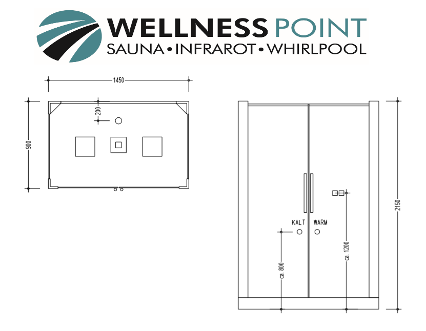 PureHaven 2in1 Dampfdusche und Infrarotsauna 145x90 cm mit Aluminiumrahmen komplettem Zubehör Tropenbrause Sitzfläche Radio Massagefunktion Weiß