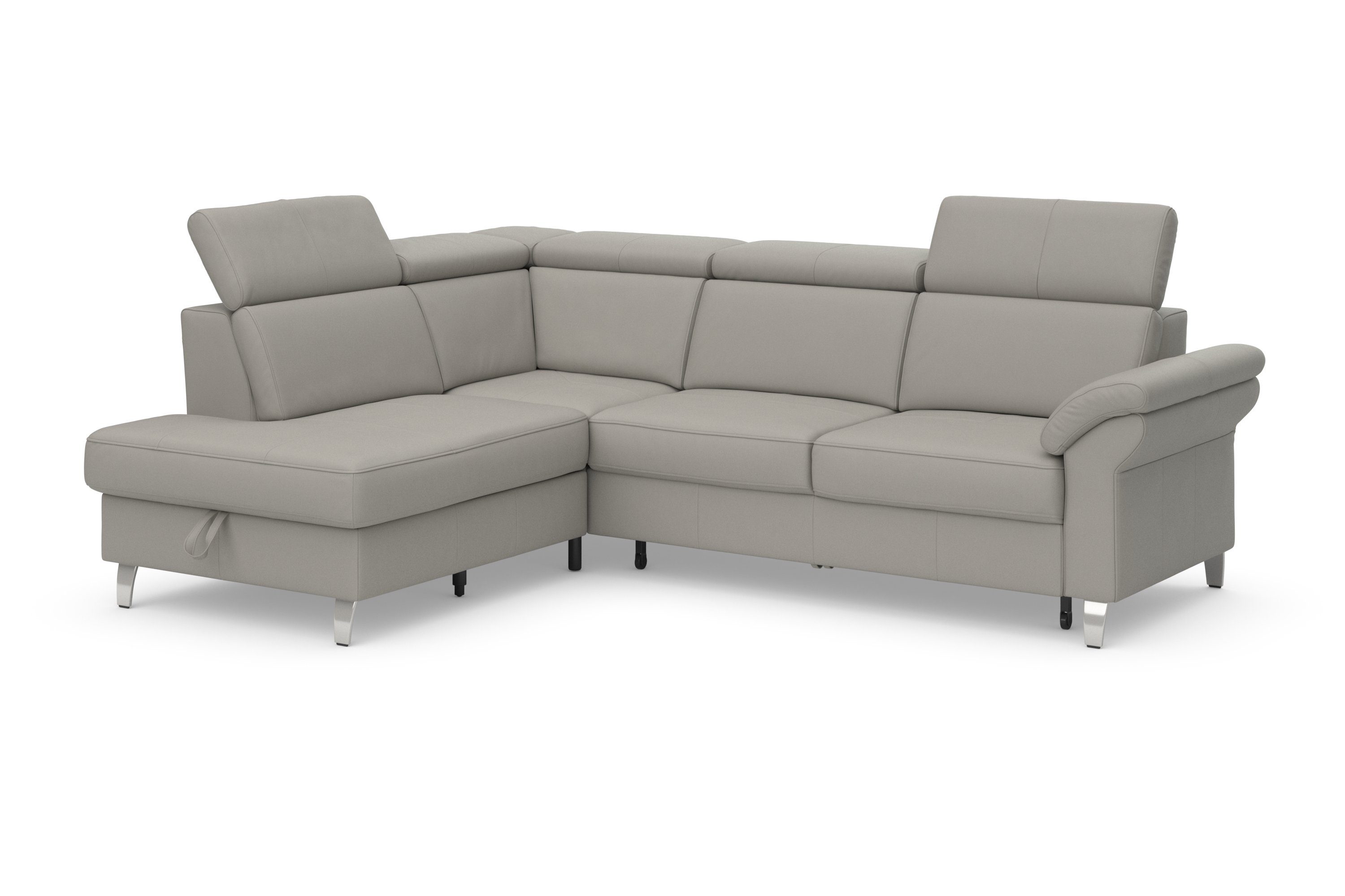 sit&more Ecksofa Arngast, inklusive Kopfteilverstellung und Federkern
