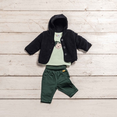 Sweatshirt, hellgrün für Jungs