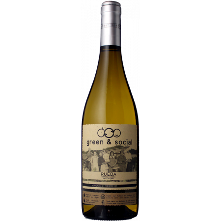GREEN & SOCIAL ORGANIC VERDEJO 2022 - CUATRO RAYAS