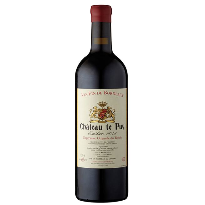 Château Le Puy, Emilien, 2012 Salomon