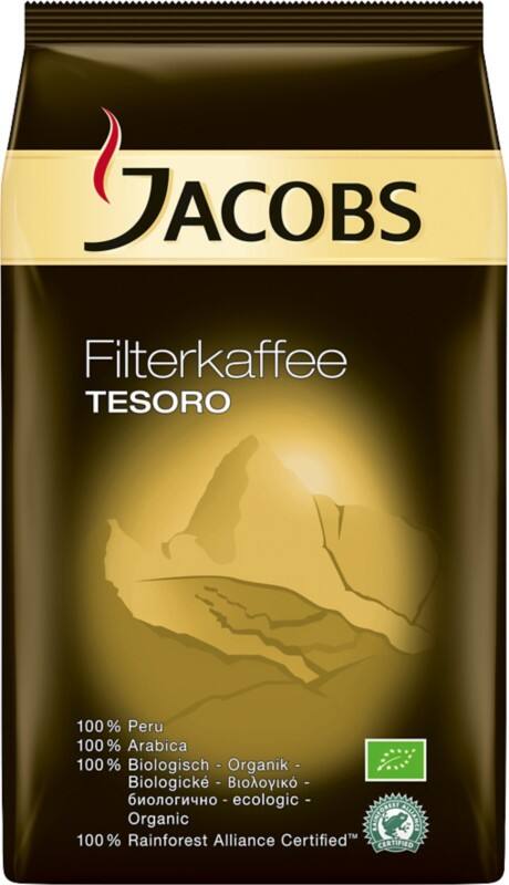 Jacobs Bio-Filterkaffee Tesoro 1 kg