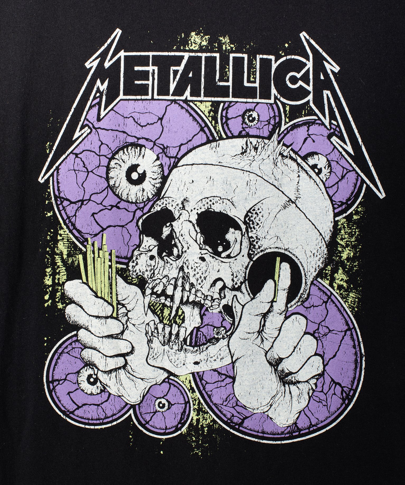 Tee-shirt Garçon avec motif tête de mort - Metallica noir | GEMO