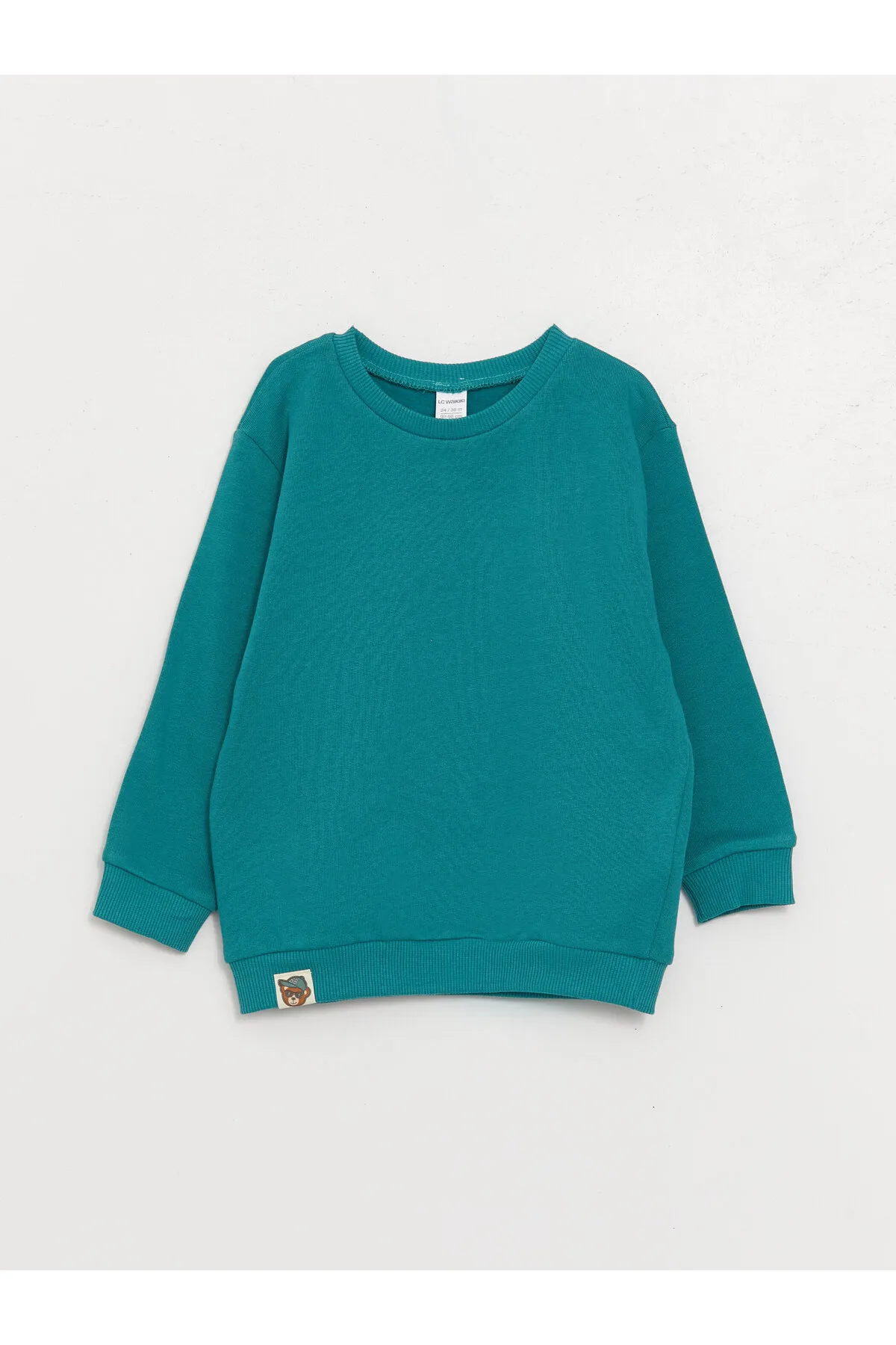 LC Waikiki  Bedrucktes Langarm-Sweatshirt für Babys mit Rundhalsausschnitt im 2er-Pack