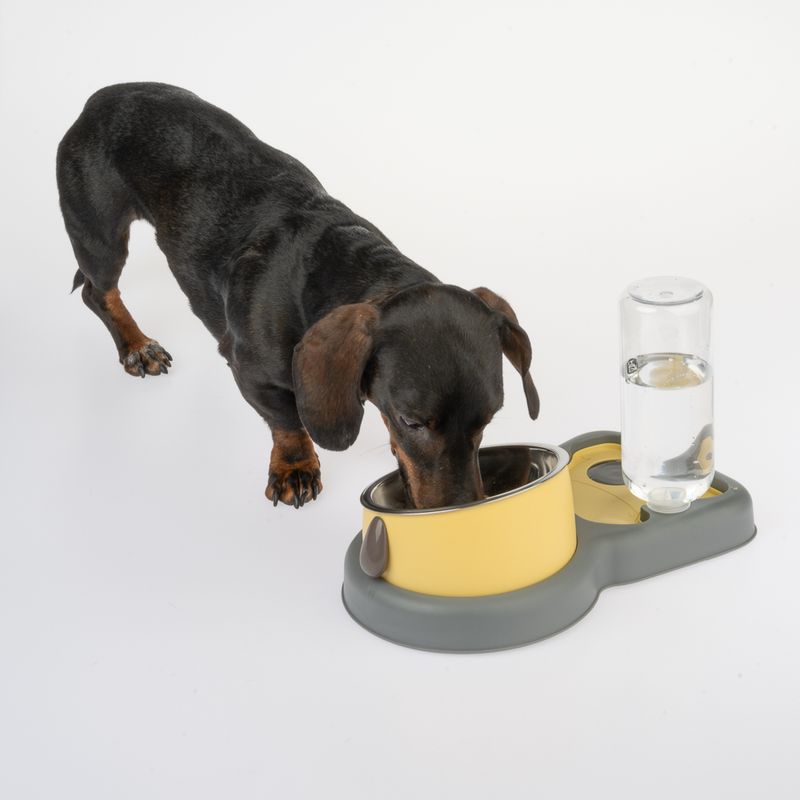 TIAKI Futter- und Wasserspender 2-in-1 zu TOP-Preisen | bitiba %