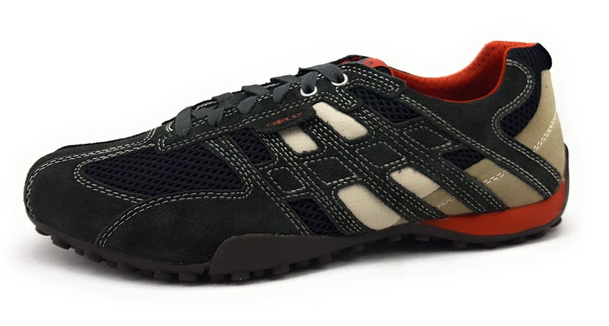 Geox Snake U4207K-02214/C1300 Grau C1300 dark grey/off white