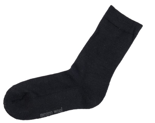 Steven ~ Strümpfe Merinowolle 3er Set ~ Black