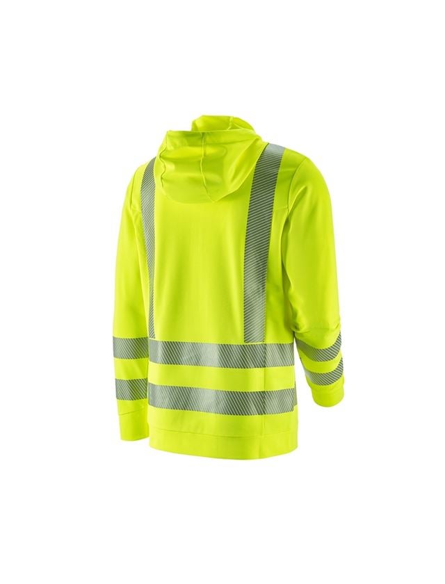 e.s. Warnschutz Funktions Hoody-Longsleeve UV