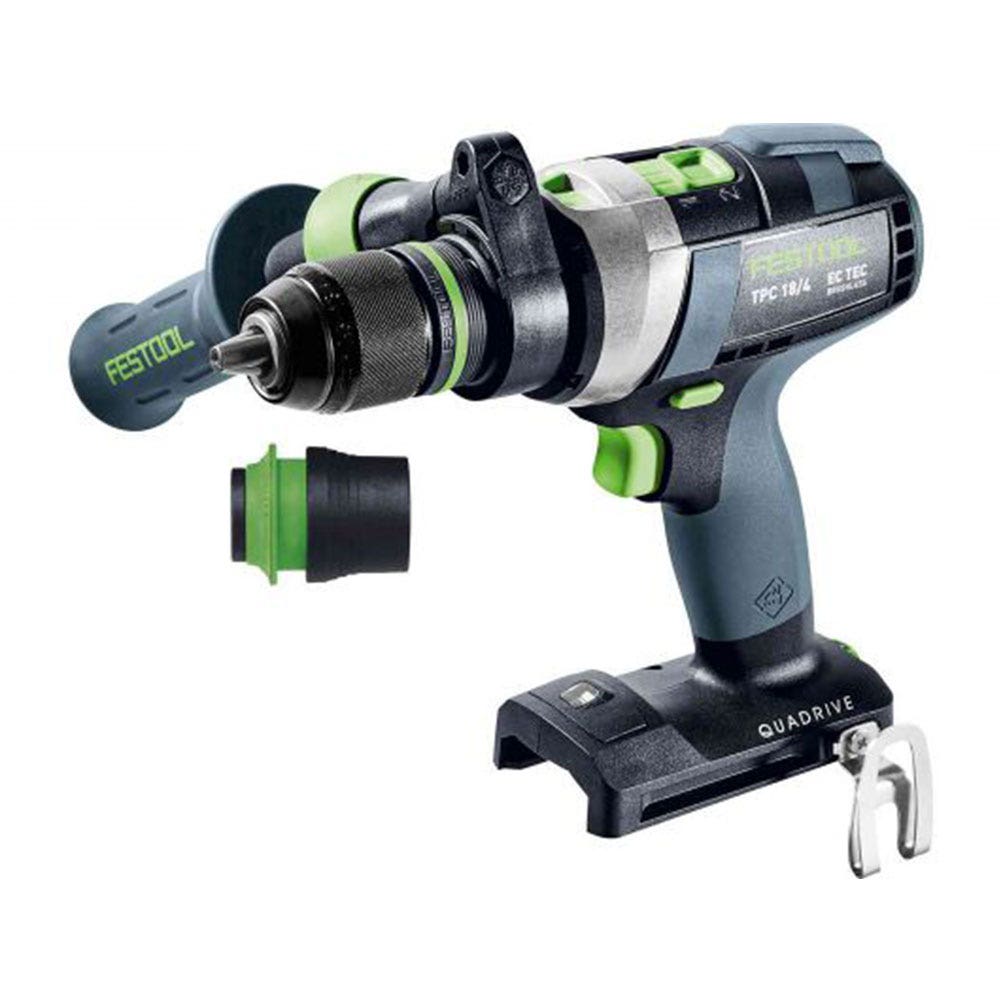 Conjunto de Furadeira de Impacto FESTOOL 18 V 2 x 5,2 Ah 13 mm TPC 577285