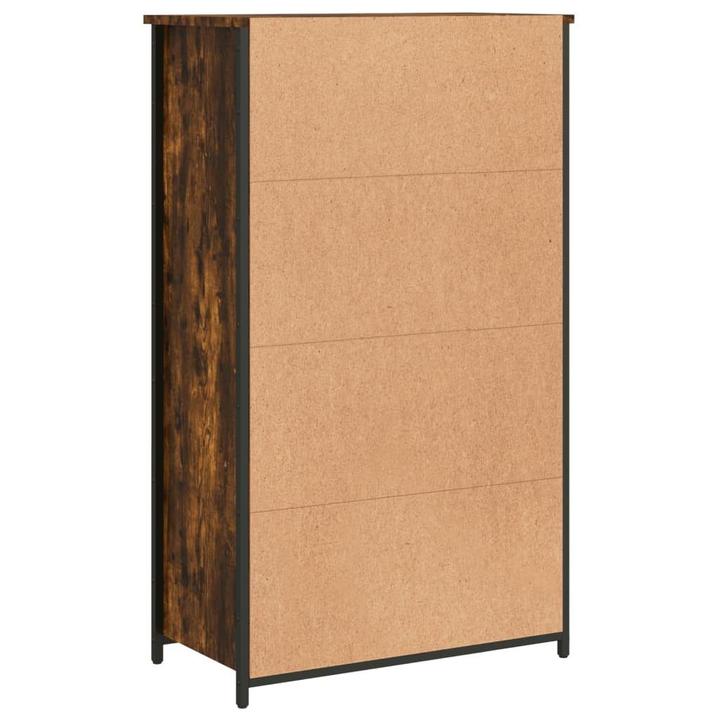 vidaXL Anrichte Highboard Räuchereiche 62x32x103,5 cm Holzwerkstoff