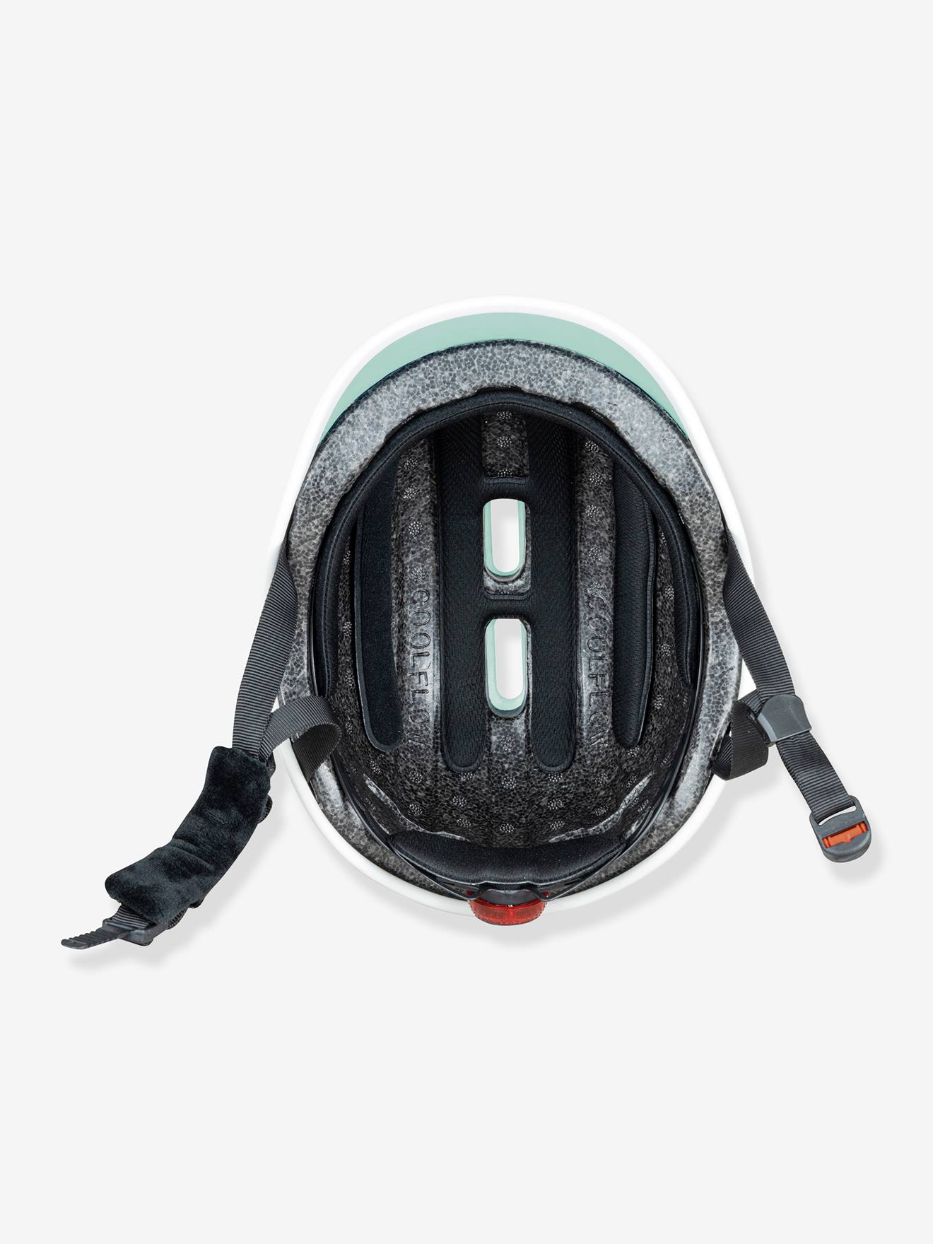 Globber Kinder Helm Urban GLOBBER mit LED-Rücklicht, 47-51 cm - mintgrün
