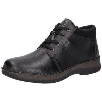 Rieker Schnürstiefelette in schwarz
