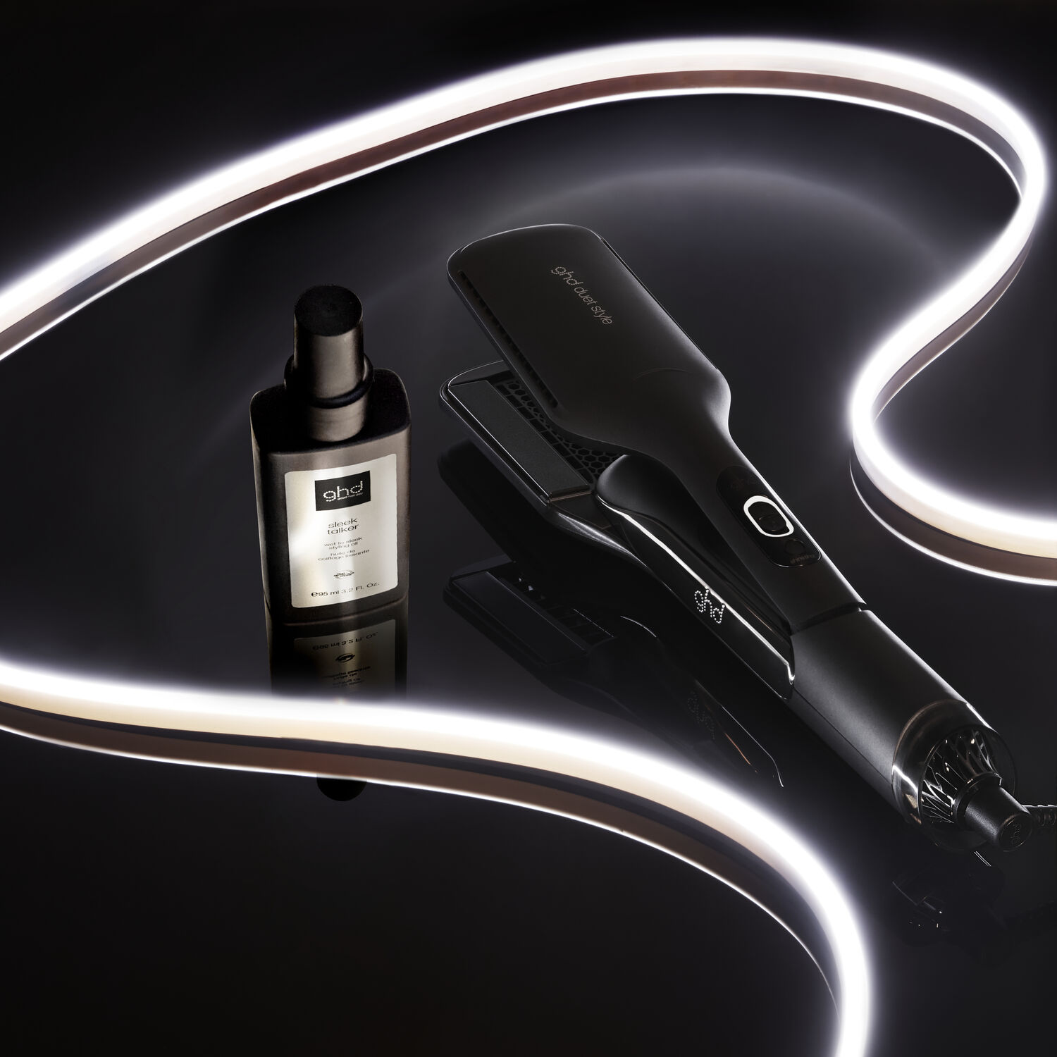 GHD Lisseur Séchant Duet Style Blanc Lisseur 2-en-1