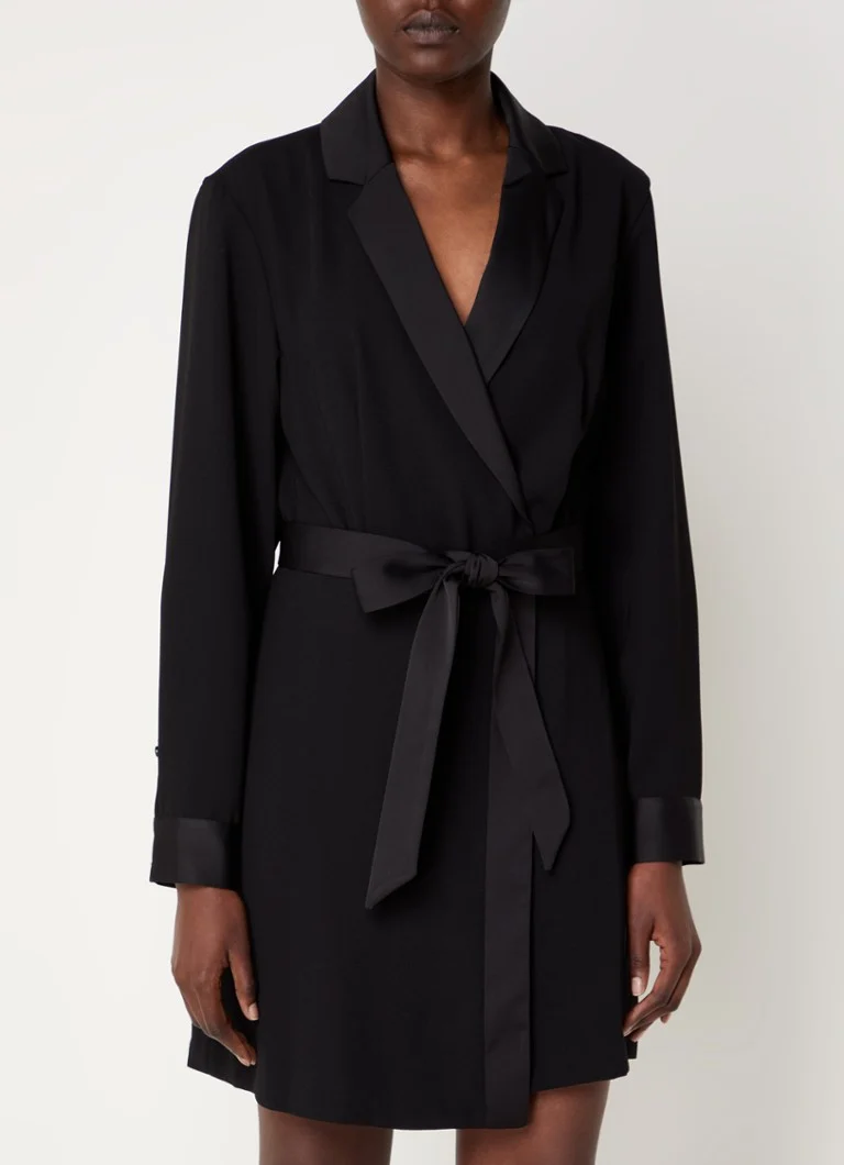 Claudie Pierlot Rosanne - rochie-jachetă scurtă cu centură