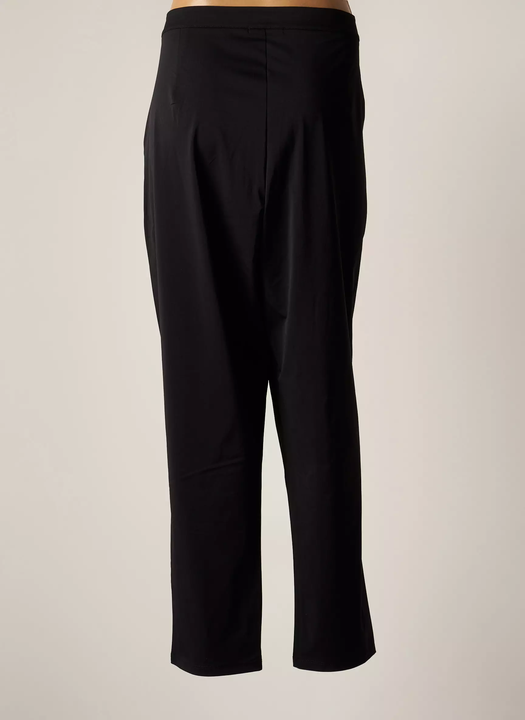 Maloka Pantalons Slim Femme couleur noir
