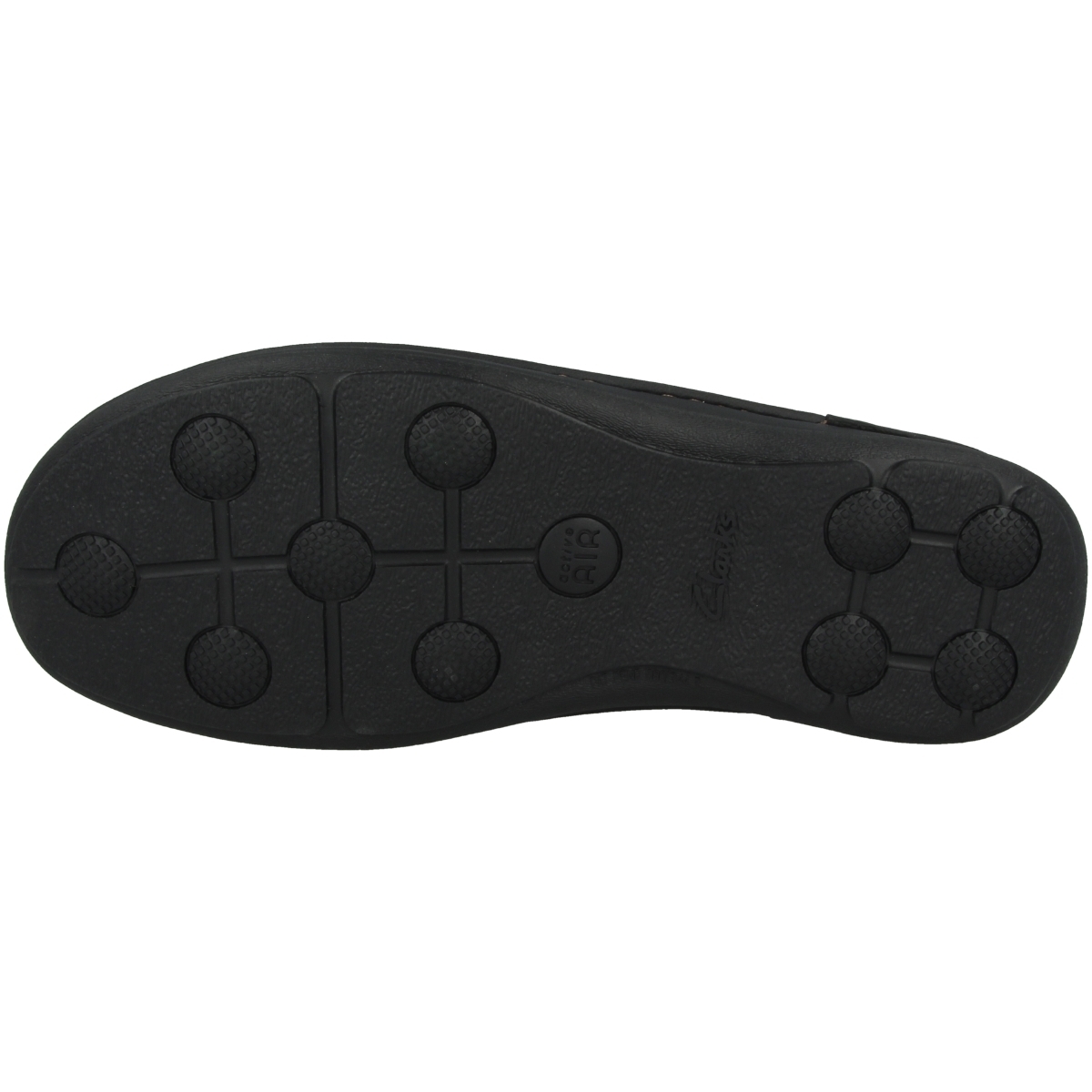 Clarks Nature Easy Slipper schwarz