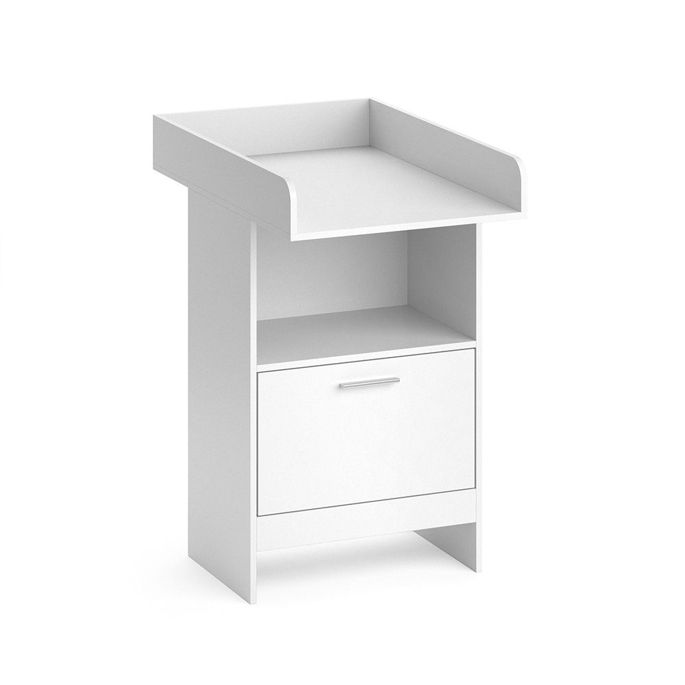 Vicco Wickeltisch Wickelkommode Wickelschrank LEO Weiß