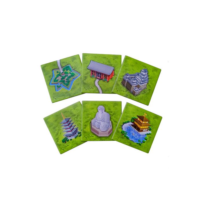 Carcassonne Mini-Erweiterung - Japanische Gebäude (DEU/ENG)