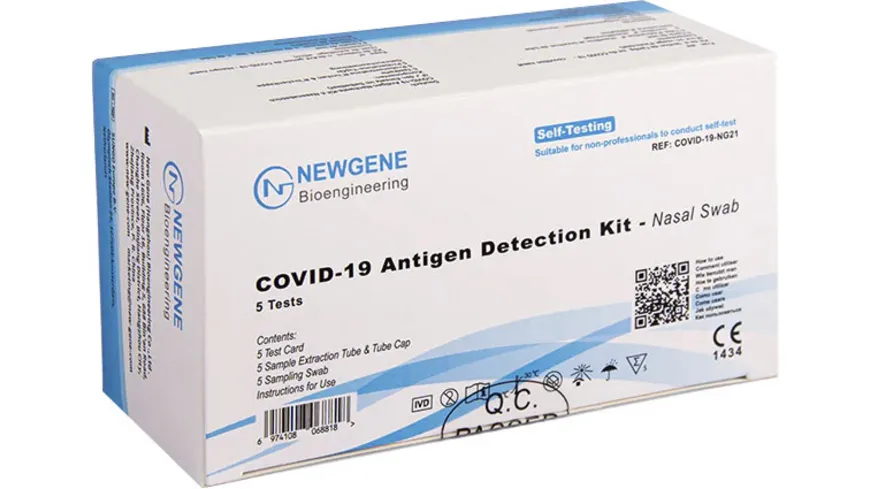 NEWGENE Selbsttest COVID19 Antigen Nasal 5 Stück