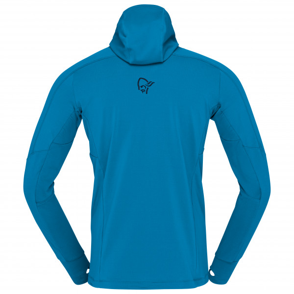 Norrøna - Falketind Power Grid Hood - Fleecejacke