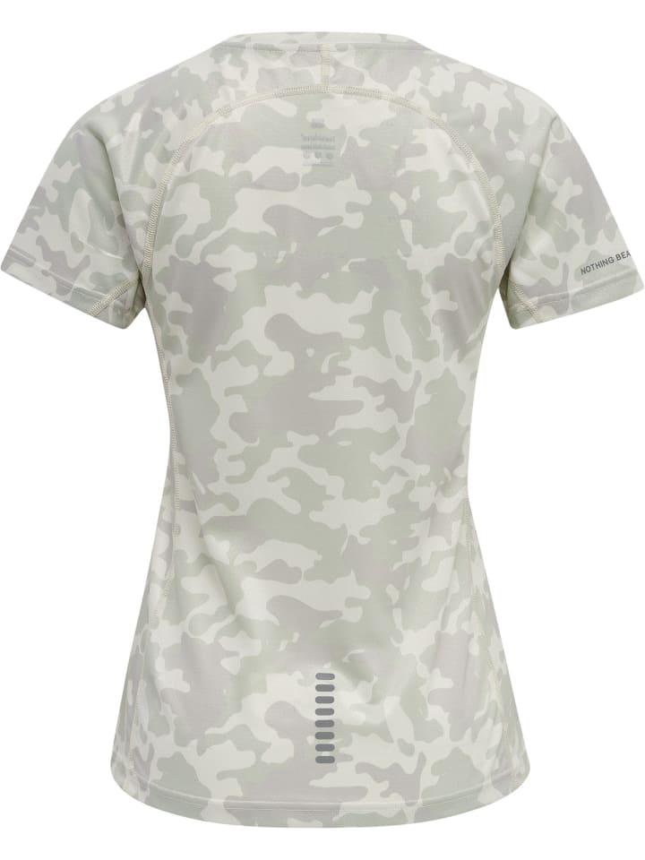Newline Newline T-Shirt Raglanärmel Women Running Damen in OYSTER MUSHROOM AOP günstig kaufen