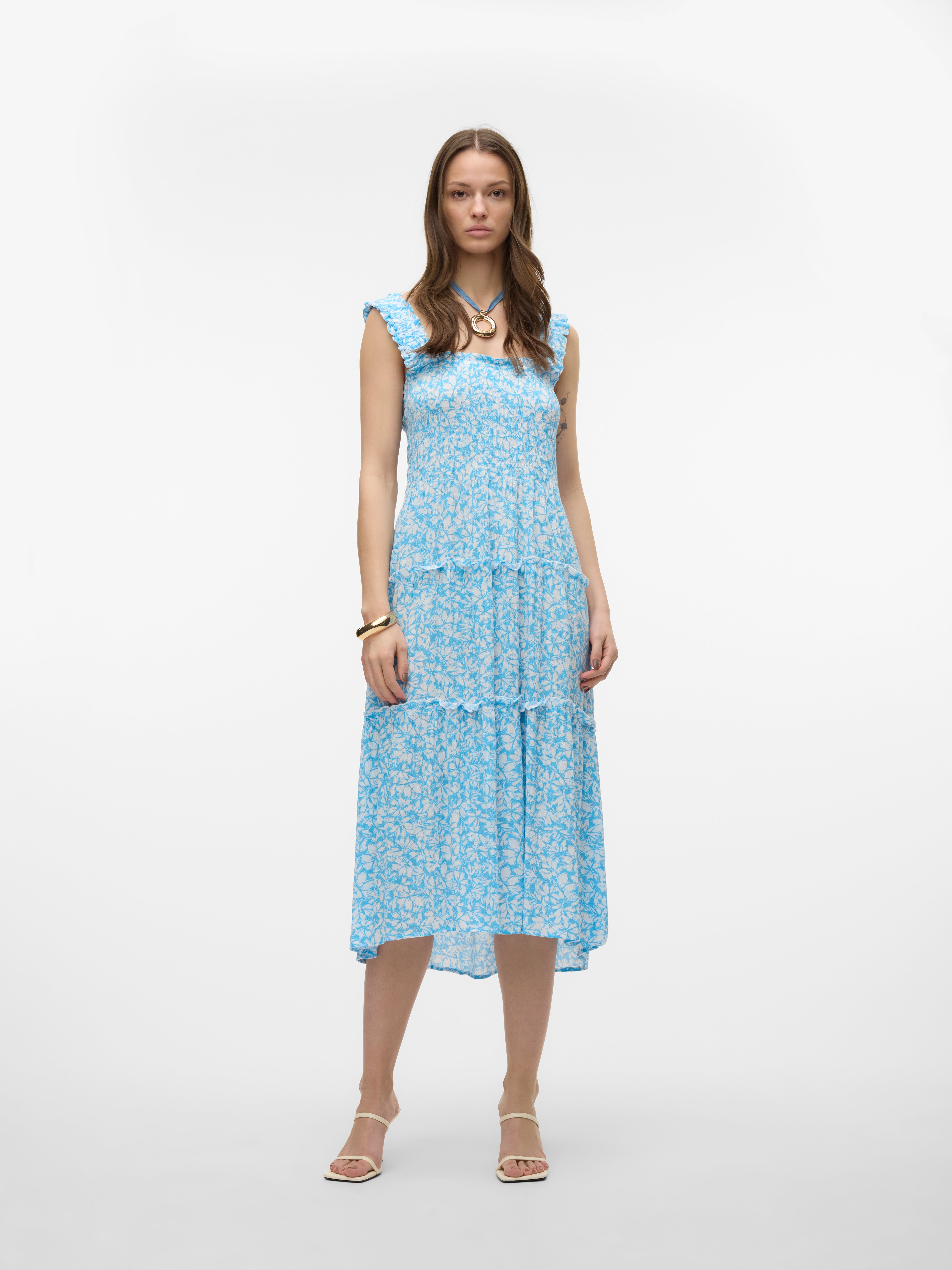 VMMENNY Langes Kleid