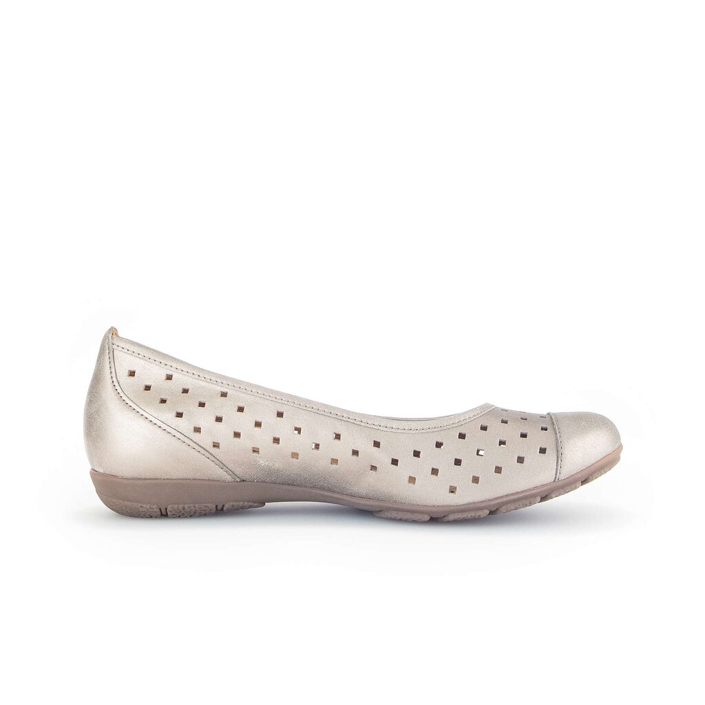 Gabor fashion Sportliche Ballerina grau