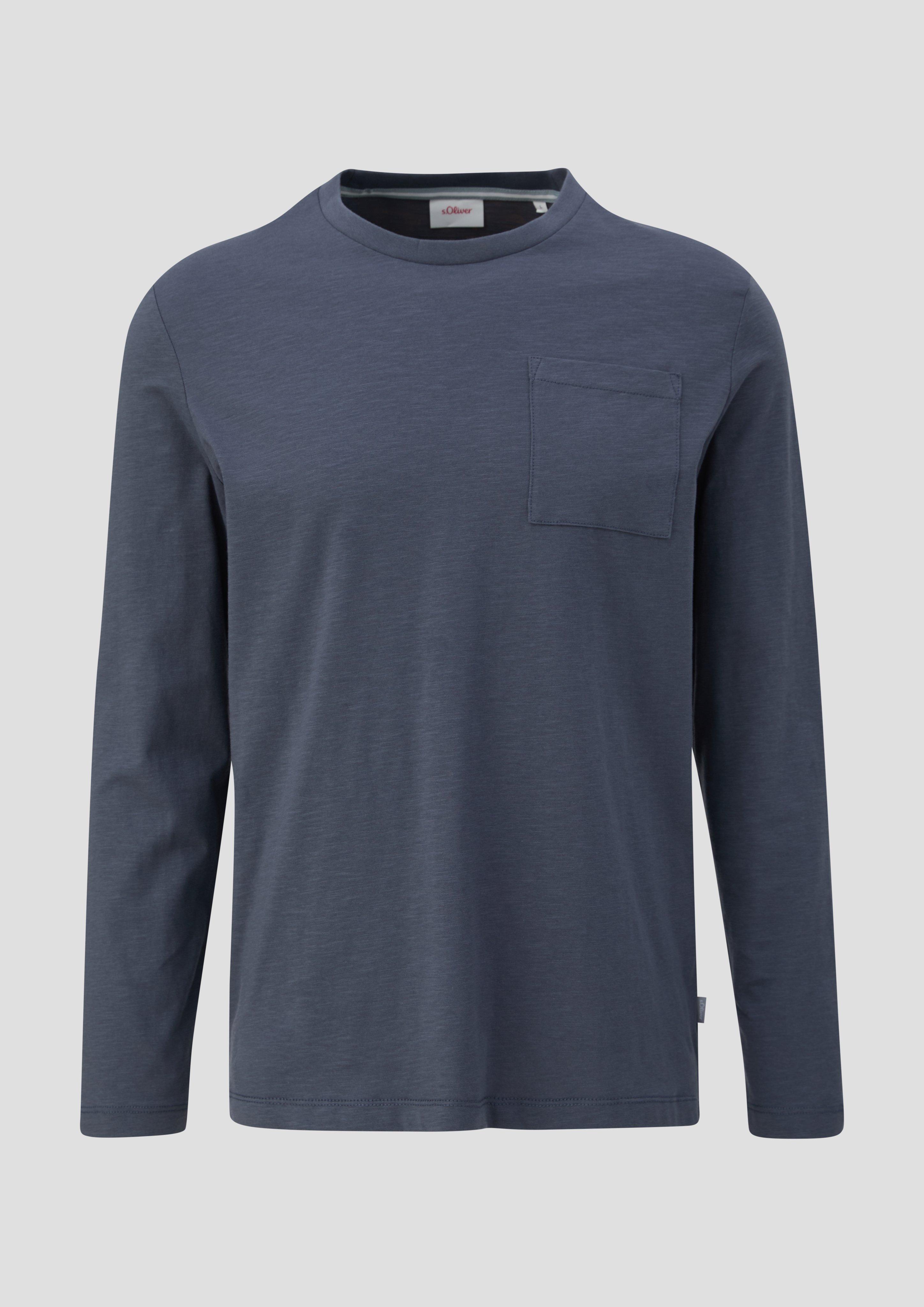 Longsleeve mit Flammgarnstruktur  2138668-5777