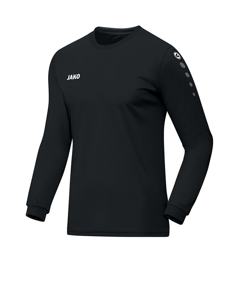 Jako Team Trikot langarm Schwarz F08